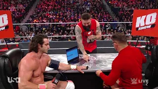 Kevin Owens & Ezekiel Lie Detector Test - WWE Raw 4/18/22 (Full Segment)