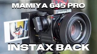 Instax Back Mod for the Mamiya 645 Super/Pro/Pro TL