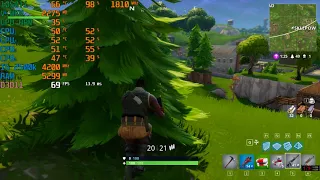 Fortnite i5 2500k GTX 1050 Ti 1080p mix high/epic