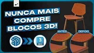 Como IMPORTAR de maneira perfeita BLOCOS do SKETCHUP para o 3DSMAX | TUTORIAL