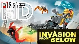 Lego Hero Factory Invasion From Below Full HD