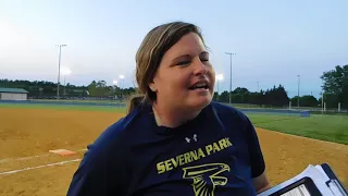 Severna Park softball coach Meredith McAlister 05/23/18