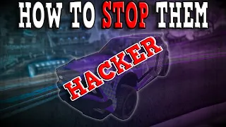 How To Take Down The Invisible Hackers in Rocket League
