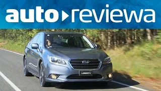 2015, 2016 Subaru Liberty Video Review - Australia