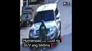 Lolang street sweeper, nagulungan ng SUV | NXT