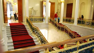 Музей Фаберже, парадная лестница. Шуваловский дворец на Фонтанке,  Санкт Петербург