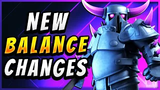 New Balance Changes in Clash Royale are HERE!