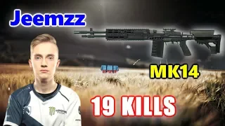 Team Liquid Jeemzz - 19 KILLS - MK14 - SOLO - PUBG