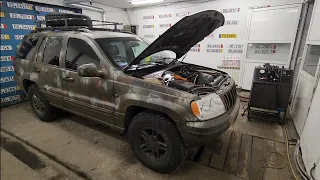 Jeep Grand Cherokee промивка радіатора пічки.