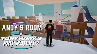 TONY HAWK'S PRO SKATER 1 + 2: Andy’s Room from Disney’s Extreme Skate Adventure!