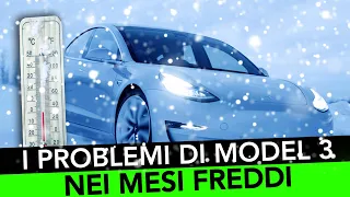 I PROBLEMI DI TESLA MODEL 3 D'INVERNO