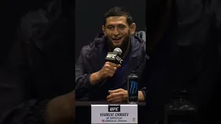 Li Jingliang asks Khamzat Chimaev how the fight will go with Gilbert Burns at UFC 273