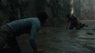 Thomas tries to save Minho and Alby [Maze Runner]
