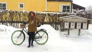 Велосипед — главный транспорт в зимней Финляндии