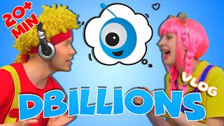 Игры для Детей и Самые Смешные Челленджи! | D Billions Vlog