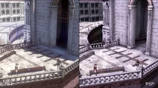 Final Fantasy Type 0 PS4 vs PSP Comparison