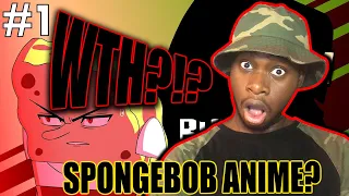 WTH?!? Spongebob Anime??? | Spongebob Anime Ep.1 | Reaction!