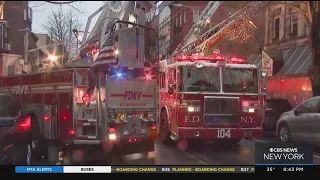 1 person critical after firefighters rescue more than a dozen from Williamsburg fire