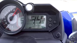 Yamaha YXZ1000R Speed Run at 95 MPH on dirt.