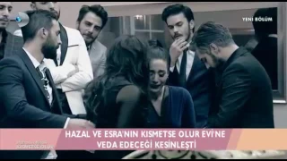 Kısmetse Olur Hazal elendi - Hazal ve Semih duygusal anlar (13 Aralık Salı)