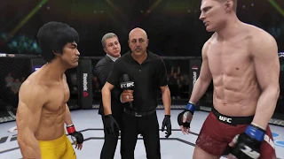 Alexander Volkov vs. Bruce Lee (EA sports UFC 3) - CPU vs. CPU - Crazy UFC 👊🤪