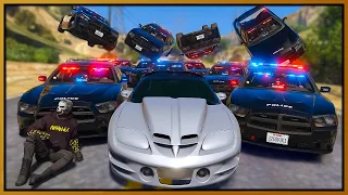 GTA 5 Roleplay - indestructible monster drag car destroying cops | RedlineRP