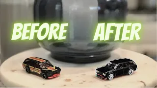 UPGRADING the hot wheels Datsun 510 wagon! *custom*