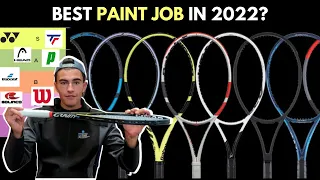 Which Tennis Racquet Paint Job Is The Best In 2022? (Tier List)