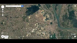 Time lapse of Phnom Penh City from 1984 to 2016