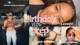 BIRTHDAY PREP VLOG: *shopping, lashes, beauty supply & MORE !!!  #vlog #birthday