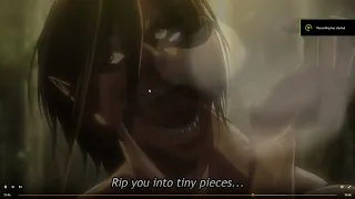 Why is eren tweaking bruh 😭😭😭