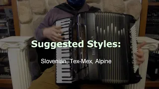 Accordion Buyer's Guide - Comparison of 10 Musette De-tunings Dry to Wet