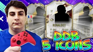 MEMBRU DDB VS 5 ICON PACKS | FIFA 23 ROMANIA