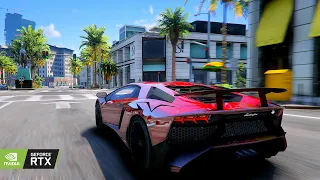 GTA 5 Maxed Out Realistic Graphics Mod With Ray Tracing On RTX 2060 Max Setting!