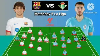 Barcelona vs Celta Vigo ~ Prediction Line up 4-2-3-1 vs 3-5-2 La Liga 2023/24 ~ Squad Update