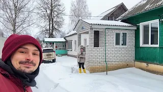 Купили два дома в деревне по цене однушки в городе! Обзор дома! Обзор фермы! Жизнь простых людей!