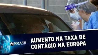 Covid-19: OMS alerta para aumento na taxa de contágio na Europa | SBT Brasil (21/08/20)