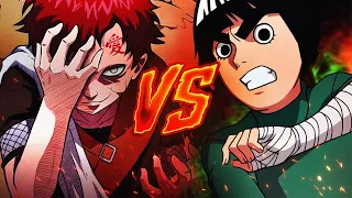 Rock Lee vs Gaara - Рок Ли против Гаары (Мотивация)