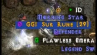 Diablo 2 - High runes found with 15 second LK runs. Enigma runes complete. Jah Ber