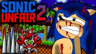 THE MOST UNFAIR SONIC GAME EVER! - SONIC UNFAIR 2 - EPIC REACTION! | LUIGIKID GAMING