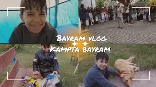 Bayram vlog ,kampta bayram