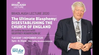 Bradlaugh Lecture 2020: Disestablishing the Church of England