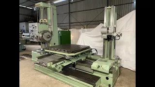 TOS W100A Horizontal Boring Machine