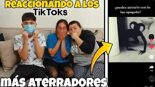 LA LLORONA SE APARECE EN UNA IGLES1A😱 *REACCIONAMOS* ALOS TIKTOKS MAS ATERRADORES DE LA RED