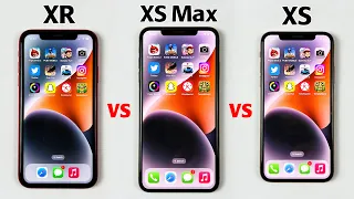 iPhone XR vs iPhone XS Max vs iPhone XS Speed Test in 2023 - The Ultimate Battle in 2023!