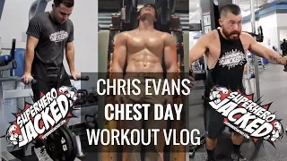 Chris Evans Chest Day Workout Vlog