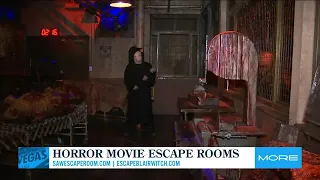 Horror movie escape rooms in Las Vegas