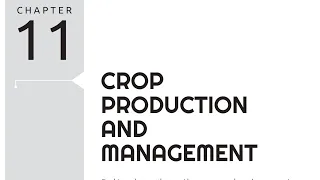 Science, Chapter-11, Crop Production And Management, NVS Class 9, Arihant Book Explanation