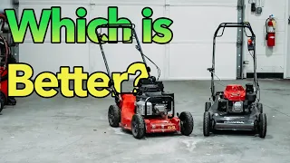 Toro Vs. Honda Commercial Push-mower Comparison