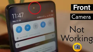 Redmi front camera not working | redmi note 10 pro front camera not working